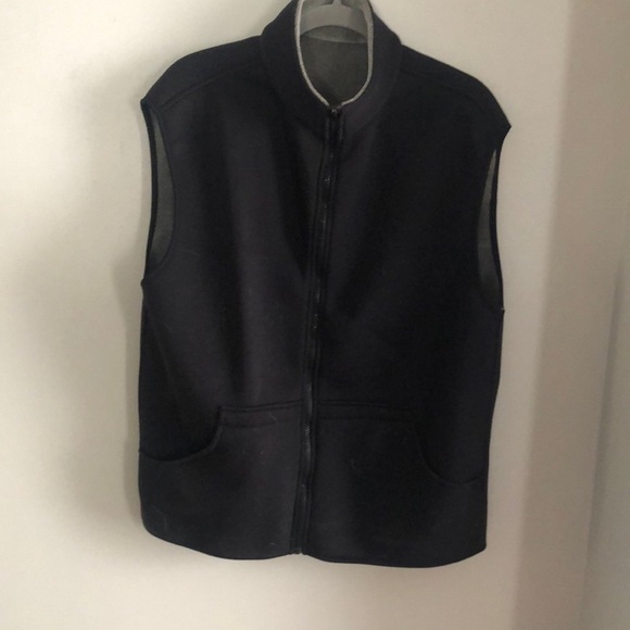 Handmade Reversible Size L BARN EQUESTRIAN Fleece Vest. - Picture 4 of 8
